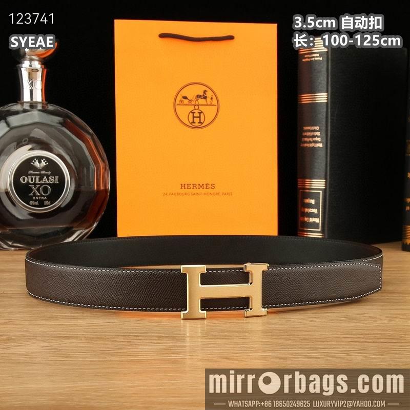 Hermes belt 35mmX100-125cm 8L33
