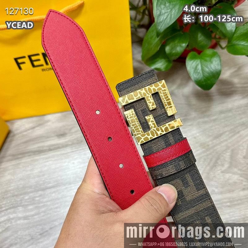 Fendi belt 40mmX100-125cm 8L134