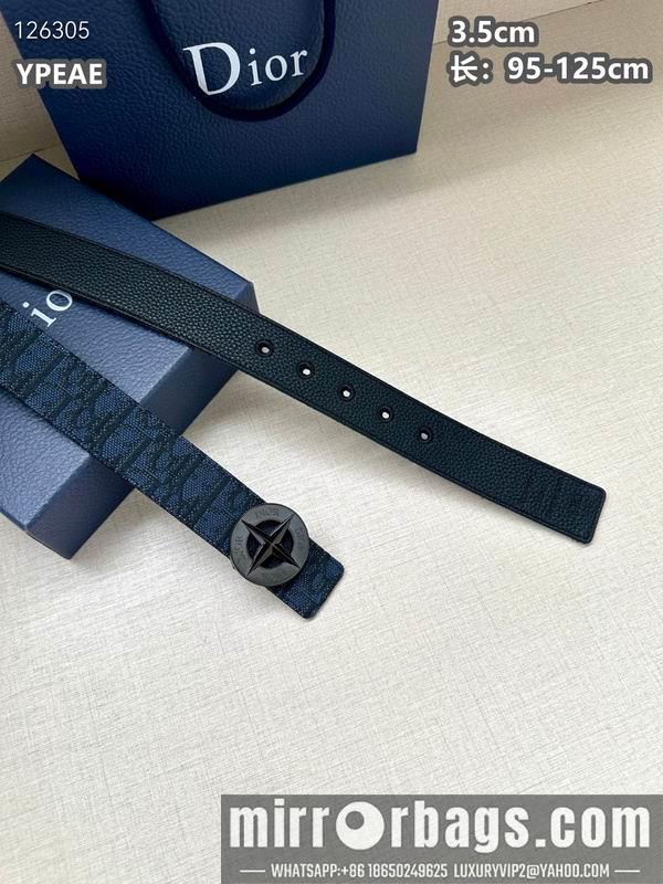 Dior belt 35mmX95-125cm 8L19