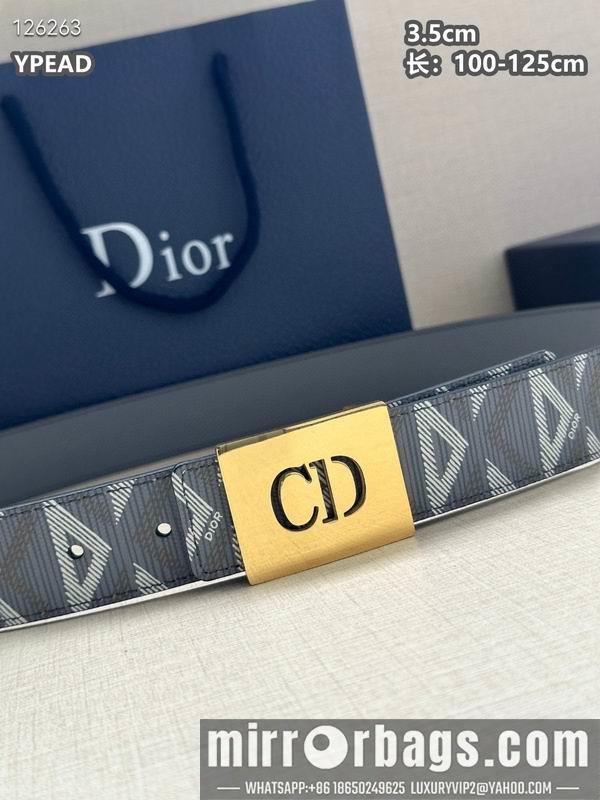 Dior belt 35mmX100-125cm 8L28