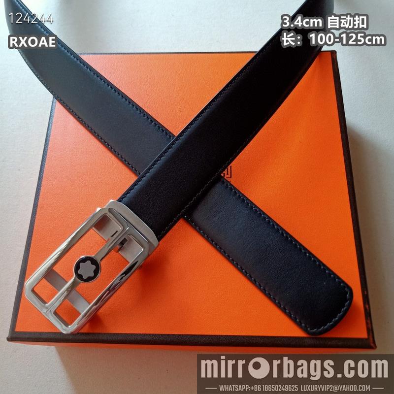 Montlanc belt 34mmX100-125cm 8L08