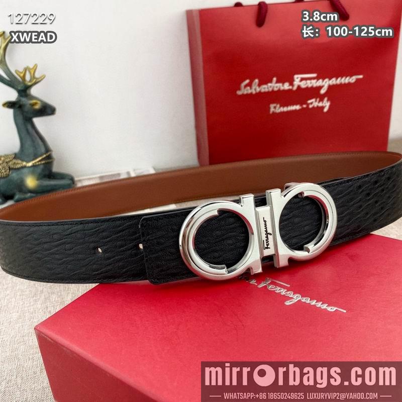 Ferragamo belt 38mmX100-125cm 8L20