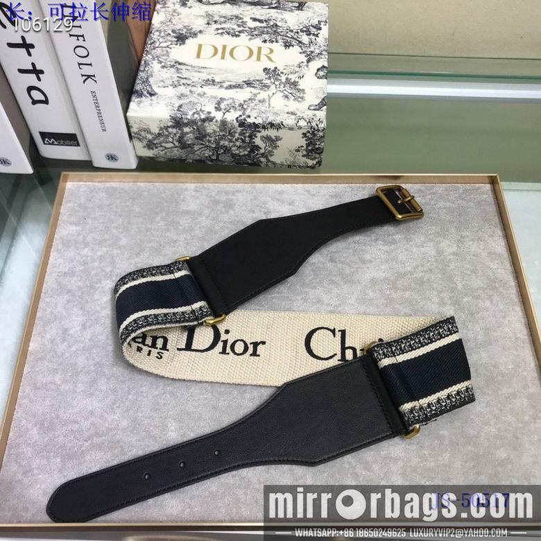 Dior Belt 70mm 95-125cm 8L02