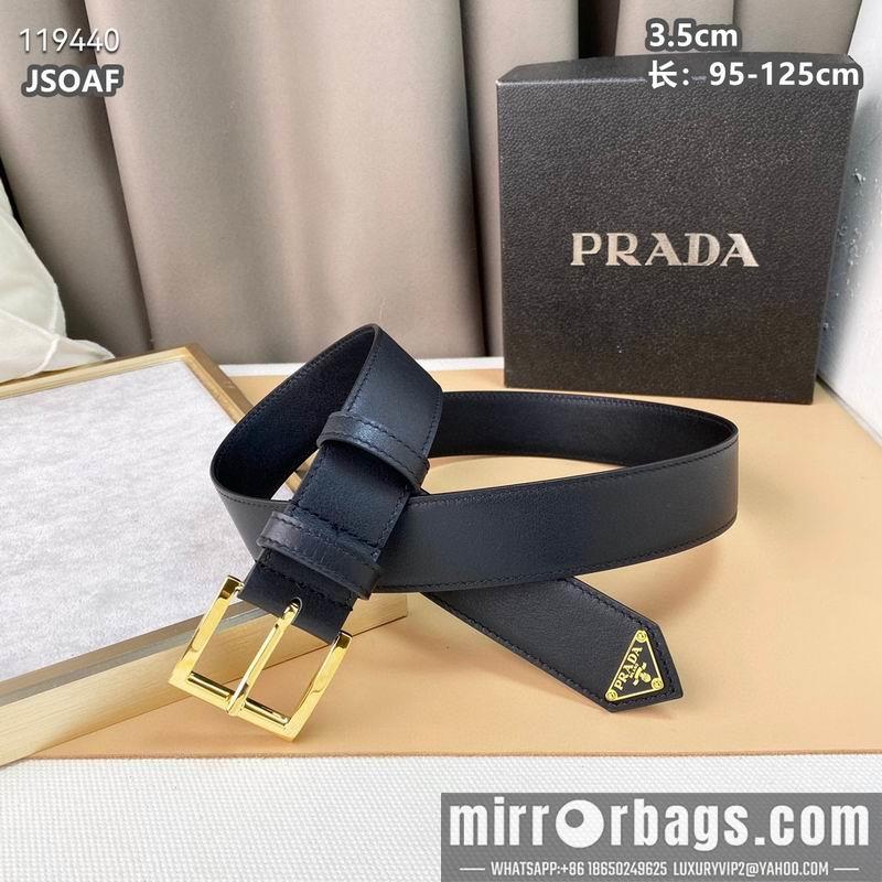 Prada belt 35mmX95-125CM 8L18