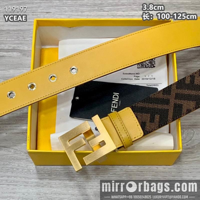 Fendi belt 38mmX100-125cm 8L08