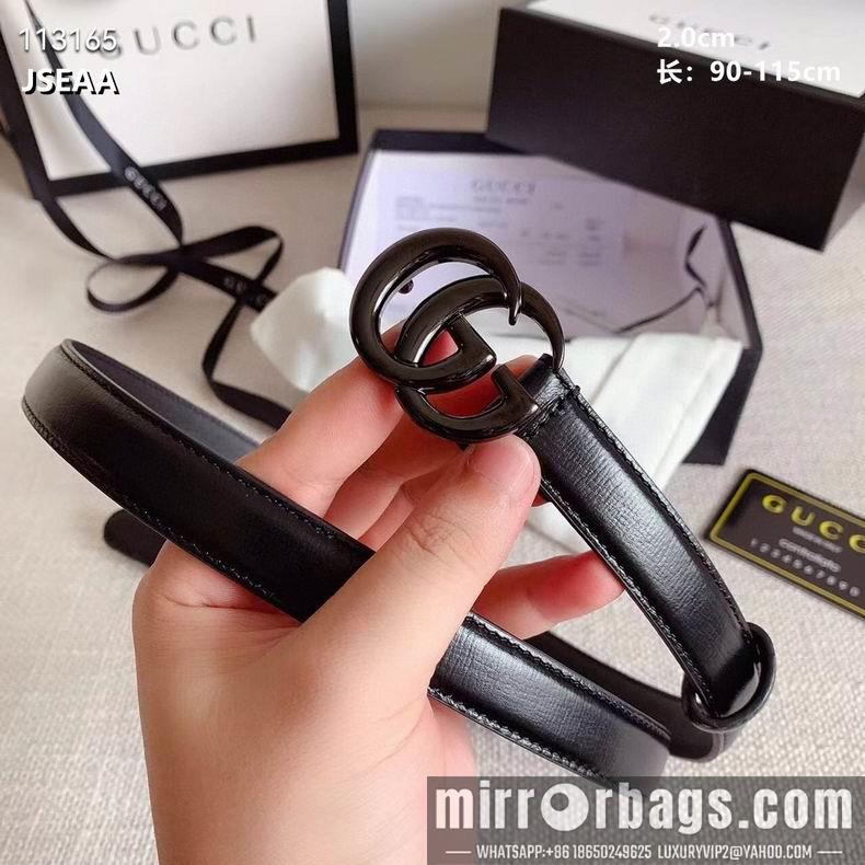 Gucci belt 20mmX90-115cm 8L08