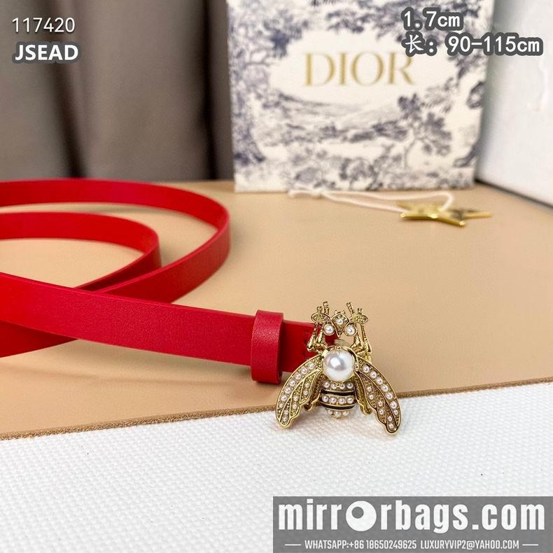 Dior belt 17mmX90-115cm 8L02