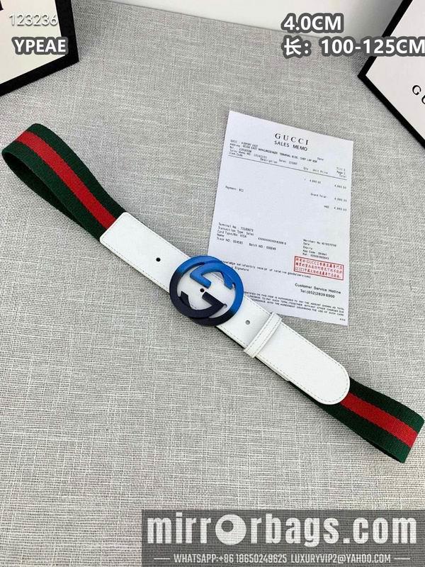 Gucci belt 40mmX100-125cm 8L135