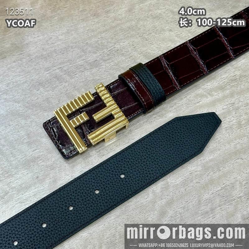 Fendi belt 40mmX100-125cm 8L34
