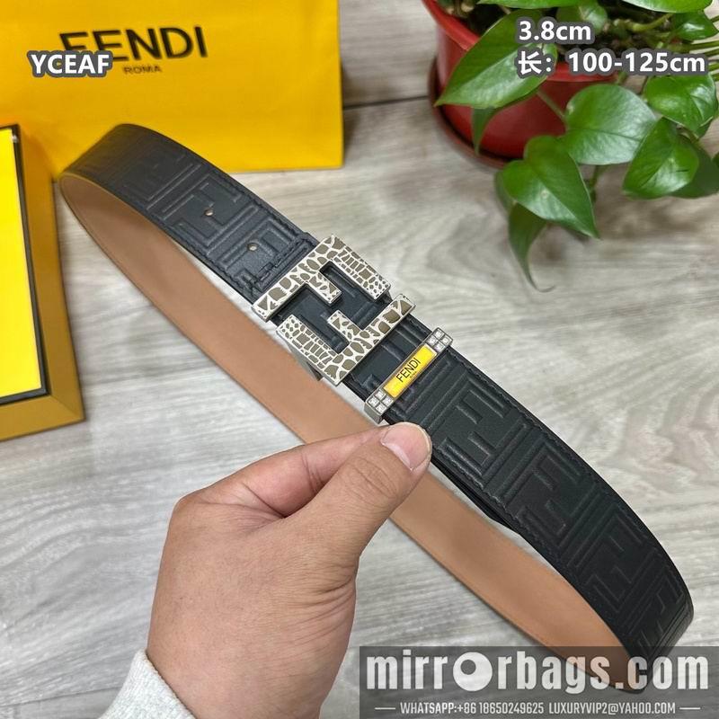 Fendi belt 38mmX100-125cm 8L29