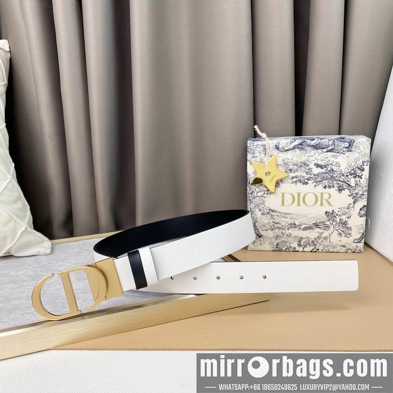 Dior belt 35mmX95-135cm 7D27