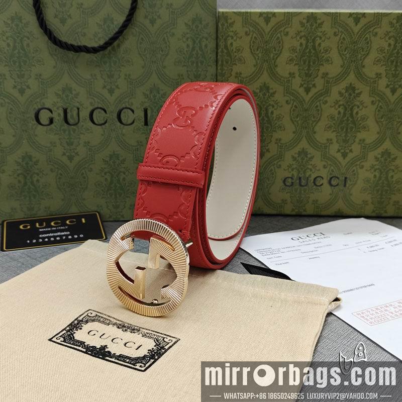 Gucci belt 38mmX90-125cm lb18