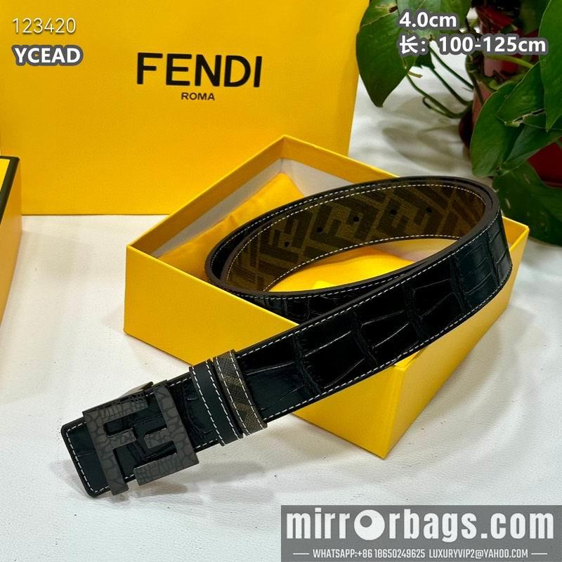 Fendi belt 40mmX100-125cm 8L58