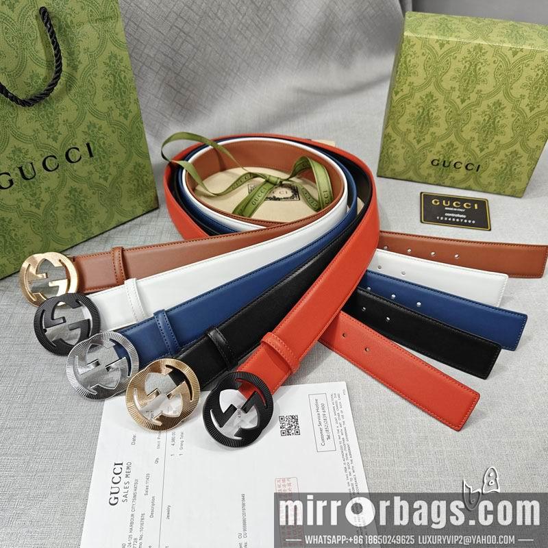 Gucci belt 38mmX90-125cm lb17