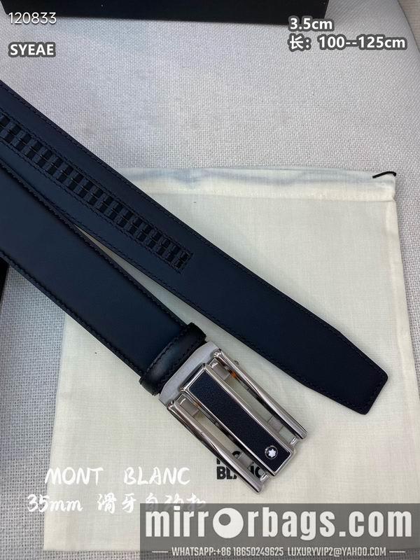 Montblanc belt 自动扣 35mmX100-125cm 8L072013