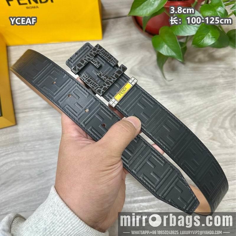 Fendi belt 38mmX100-125cm 8L29