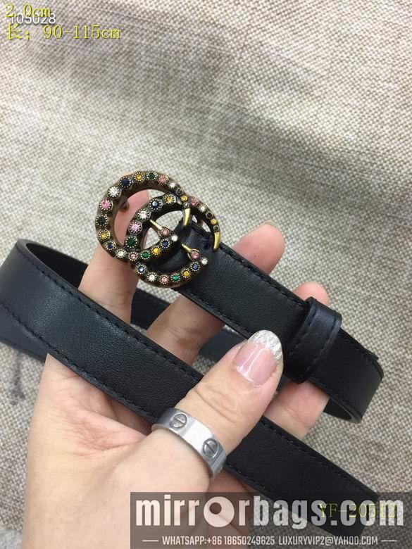 Gucci Belt 20mm 90-115cm 8L06