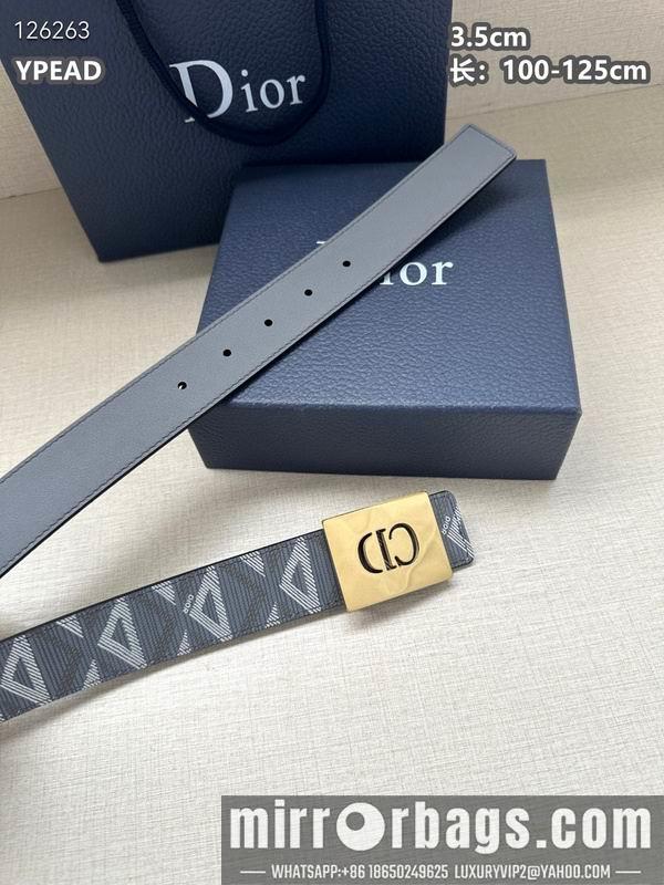 Dior belt 35mmX100-125cm 8L28
