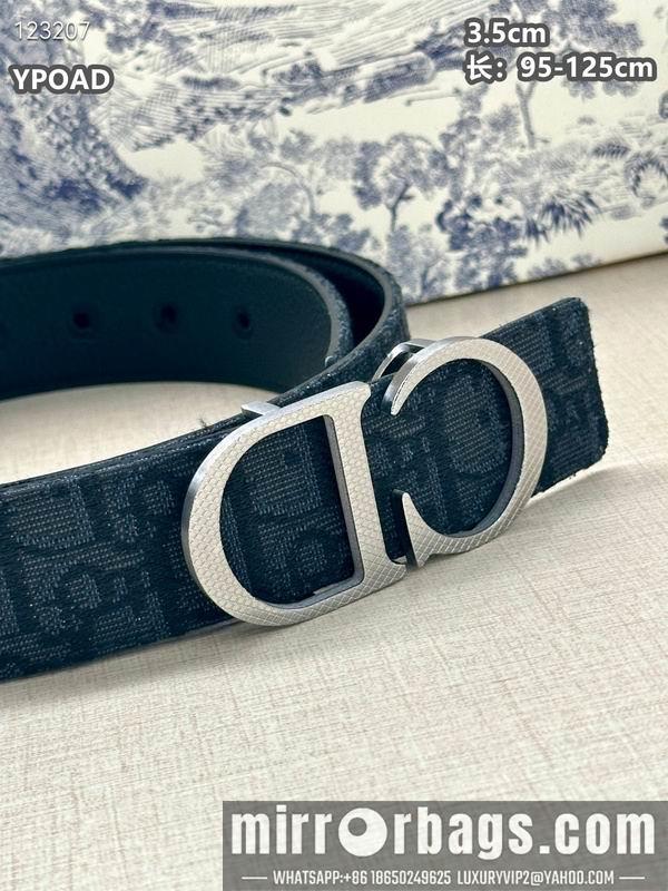 Dior belt 35mmX95-125cm 8L23