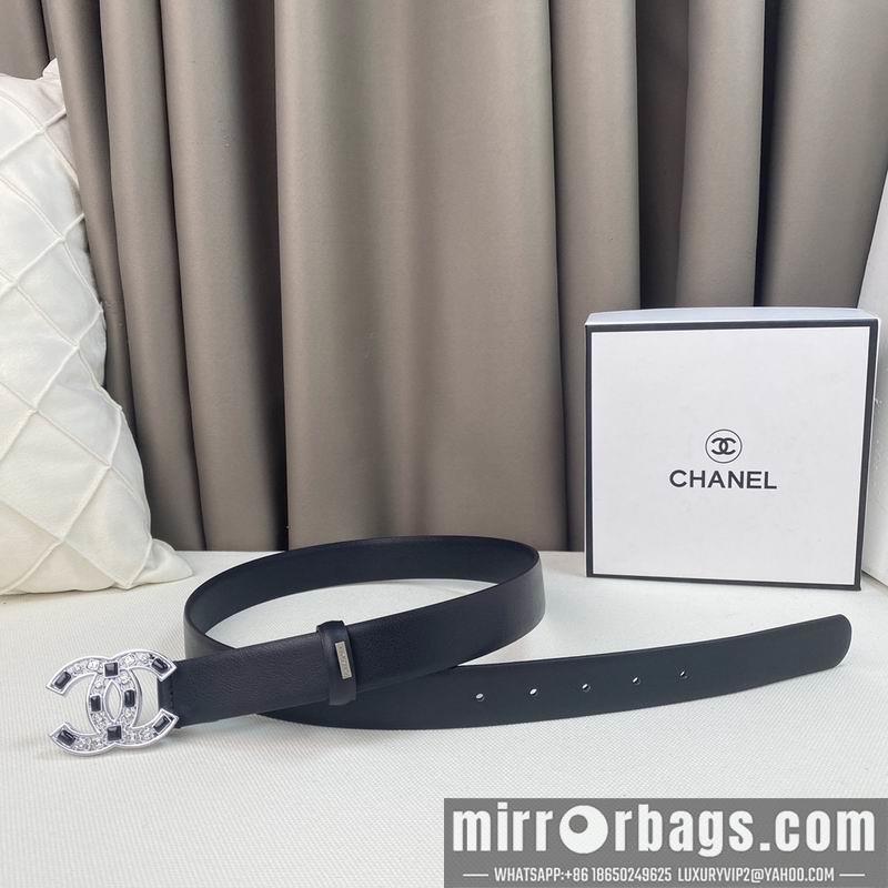 Chanel belt 30mmX90-115cm 7D08