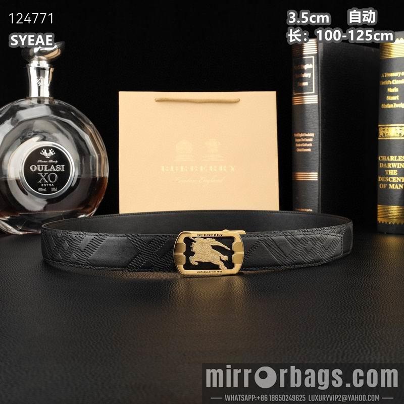 Burberry belt 35mmX100-125cm 8L73