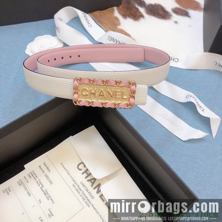 Chanel Belt 25mmX95-110CM C 7D526