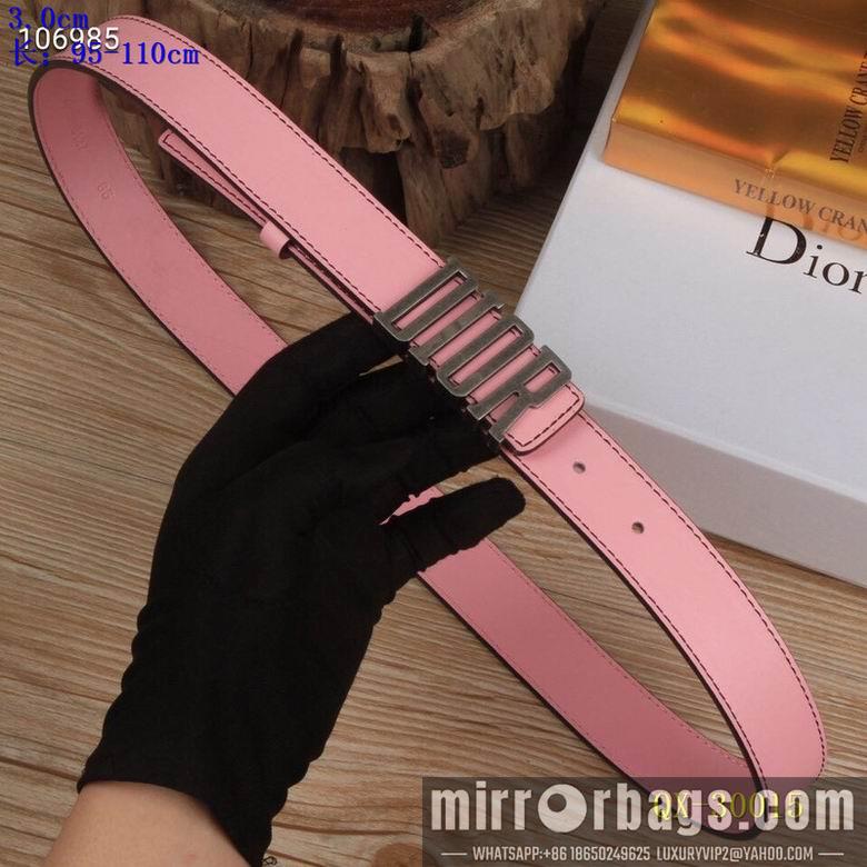 Dior Belt 30mm 95-110cm 8L04