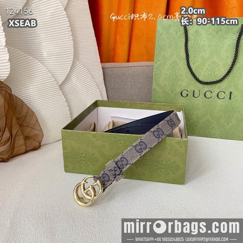 Gucci belt 20mmX90-115cm 8L18