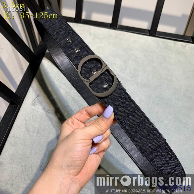 Dior Belt 35mm 95-125cm 8L