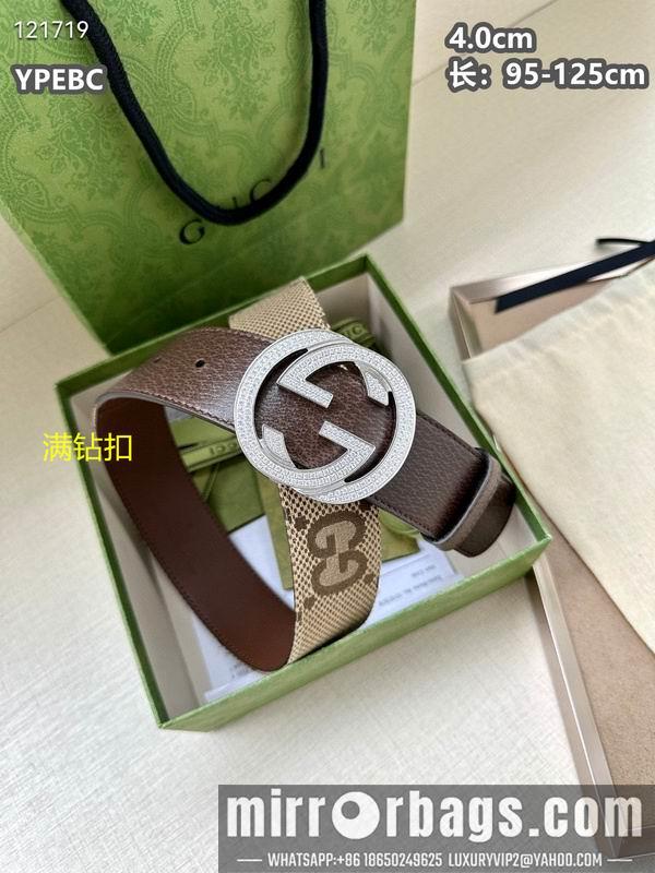 Gucci belt 40mmX95-125cm 8L116