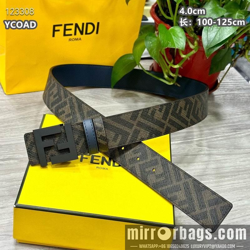Fendi belt 40mmX100-125cm 8L75
