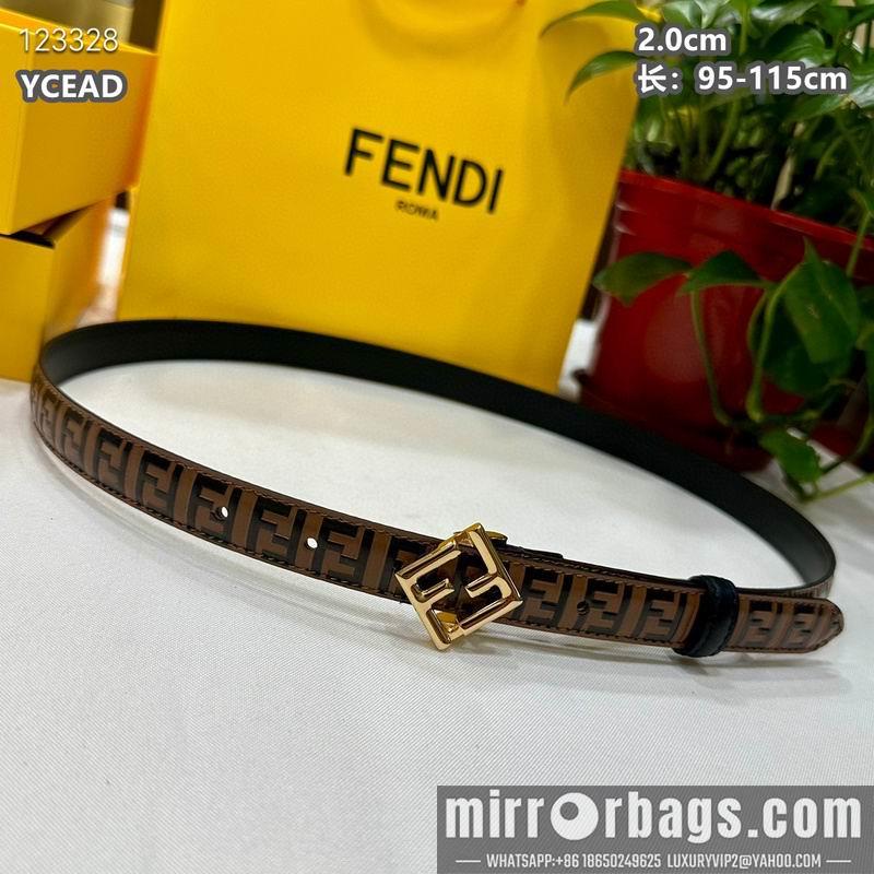 Fendi belt 20mmX95-115cm 8L15