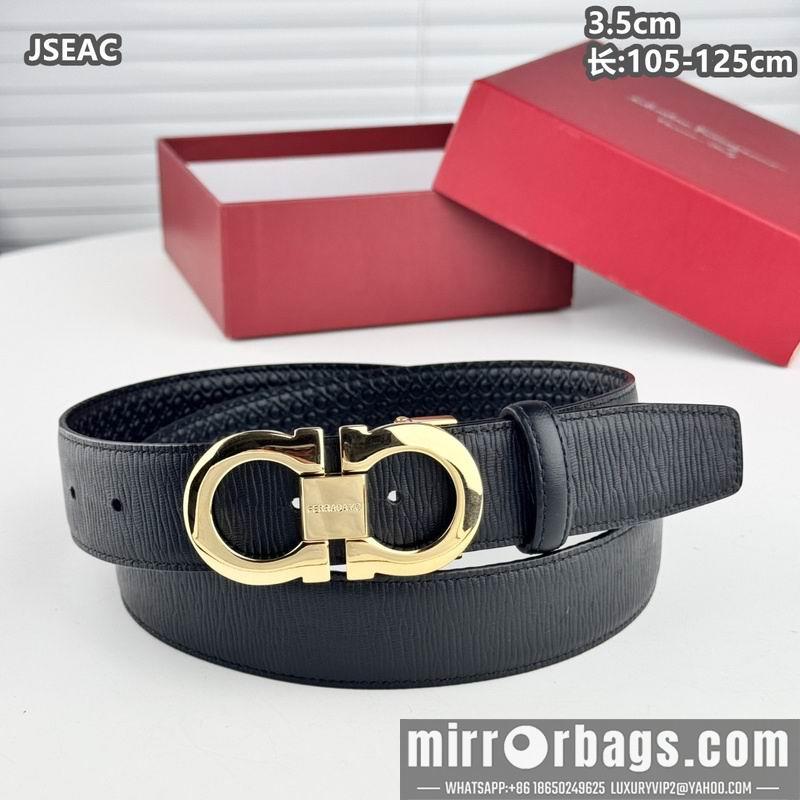 Ferragamo belt 35mmX105-125cm 8L128