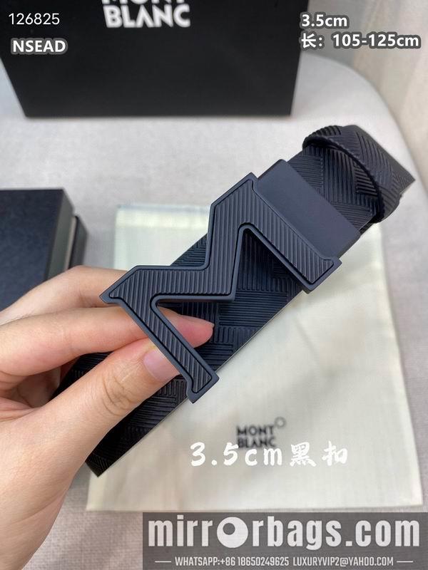 Montlanc belt 35mmX105-125cm 8L59