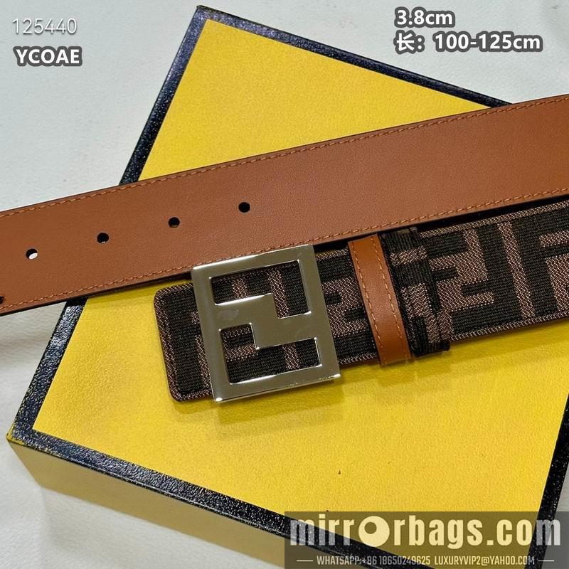 Fendi belt 38mmX100-125cm 8L14
