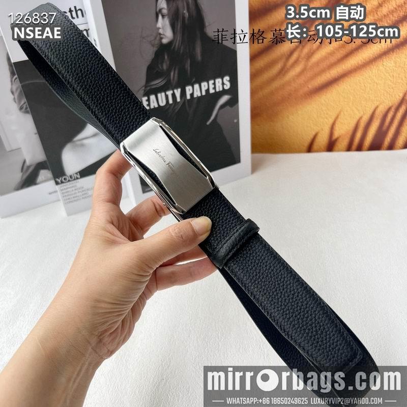 Ferragamo belt 35mmX105-125cm 8L112