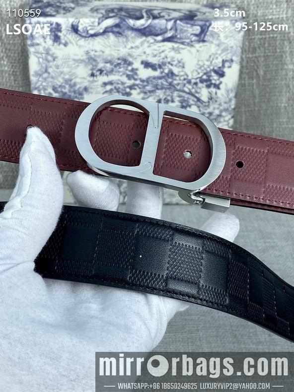 Dior Belt 35mm 95-125cm 8L08