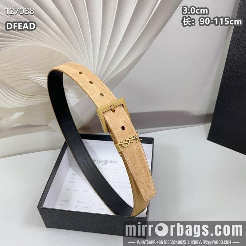 YSL belt 30mmX90-115cm 8L16