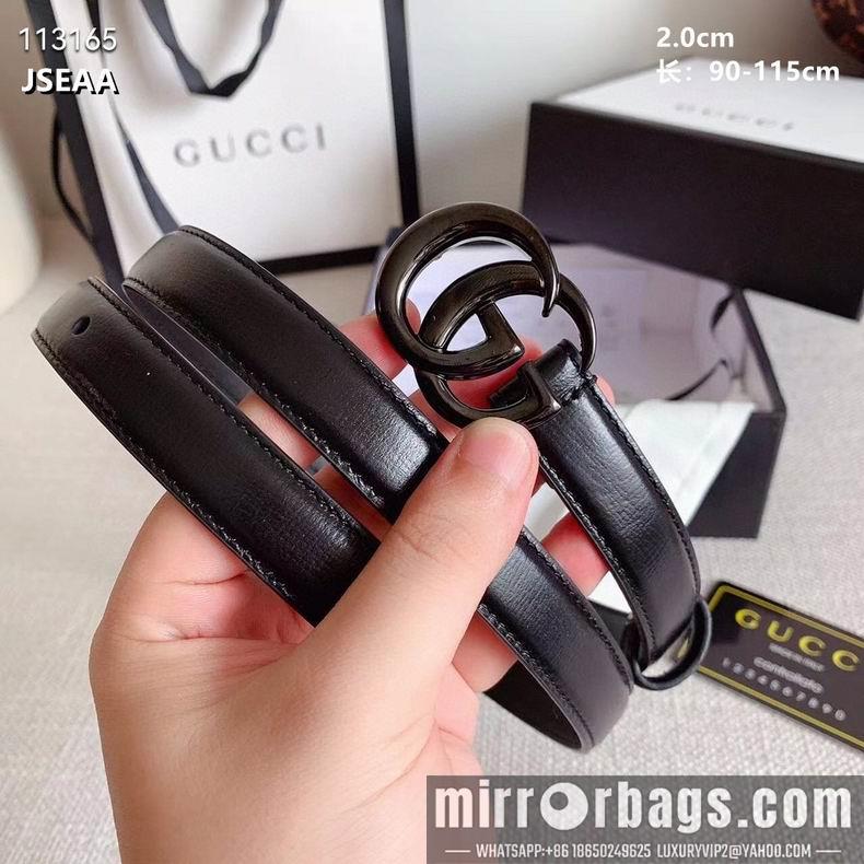 Gucci belt 20mmX90-115cm 8L08