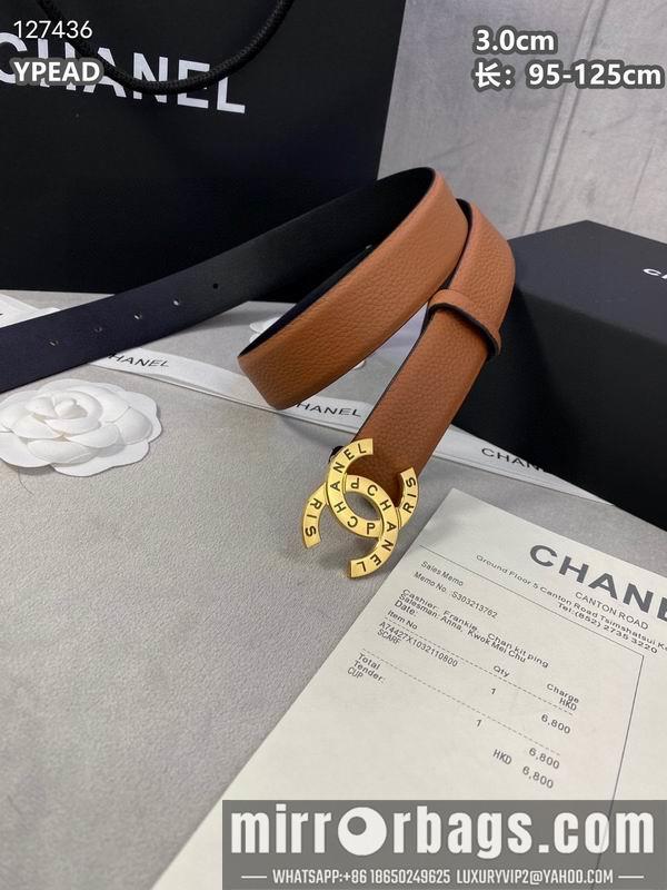 Chanel belt 30mmX95-125cm 8L30