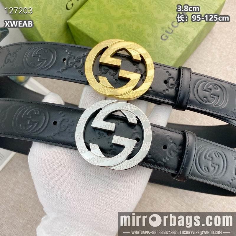 Gucci belt 38mmX95-125cm 8L37