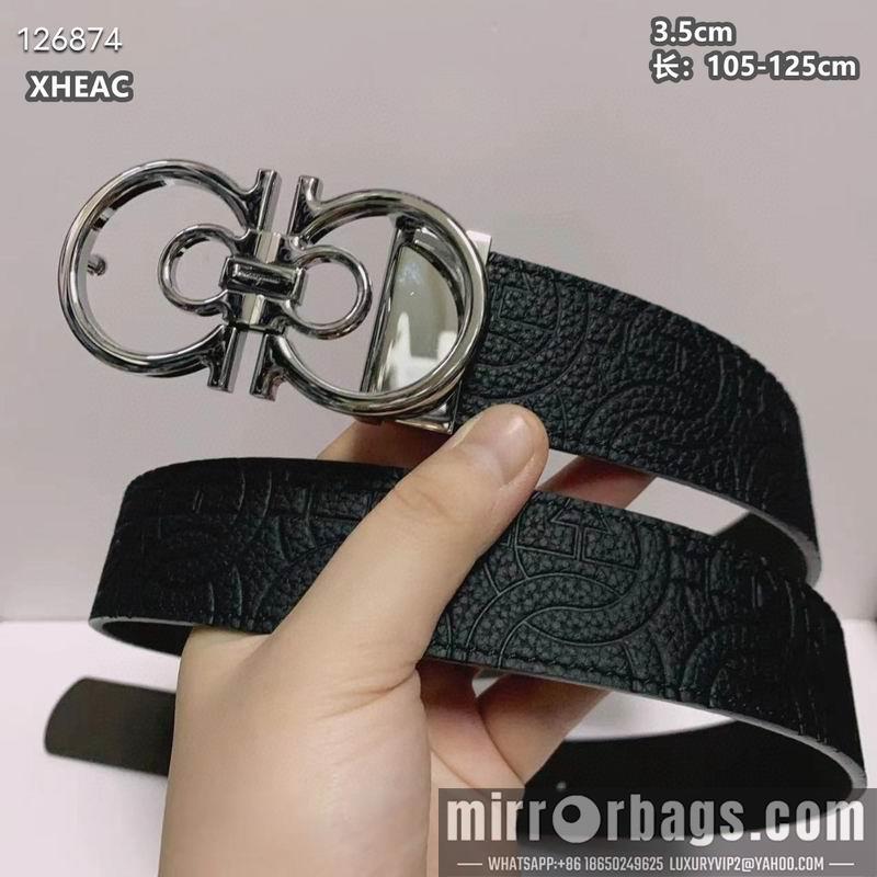 Ferragamo belt 35mmX105-125cm 8L107