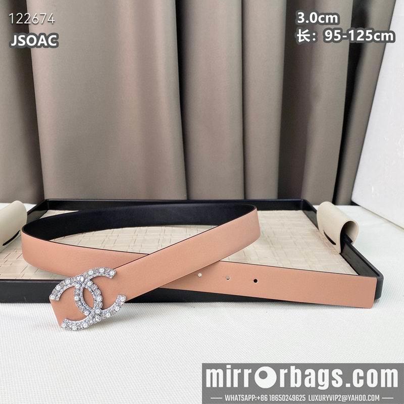 Chanel belt 30mmX95-125cm 8L28