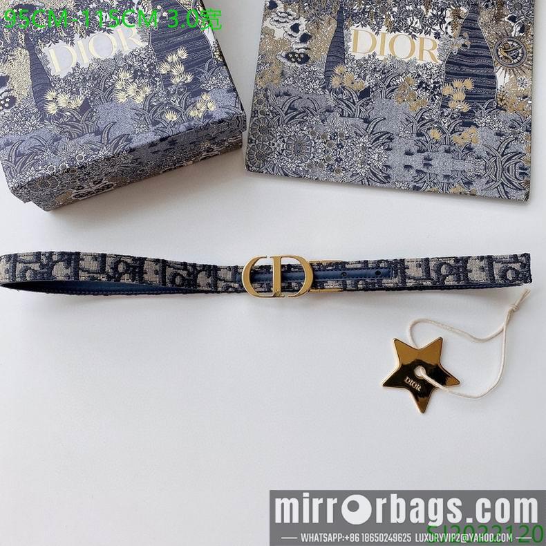 Dior Belt 30mmX95-115cm 7d30