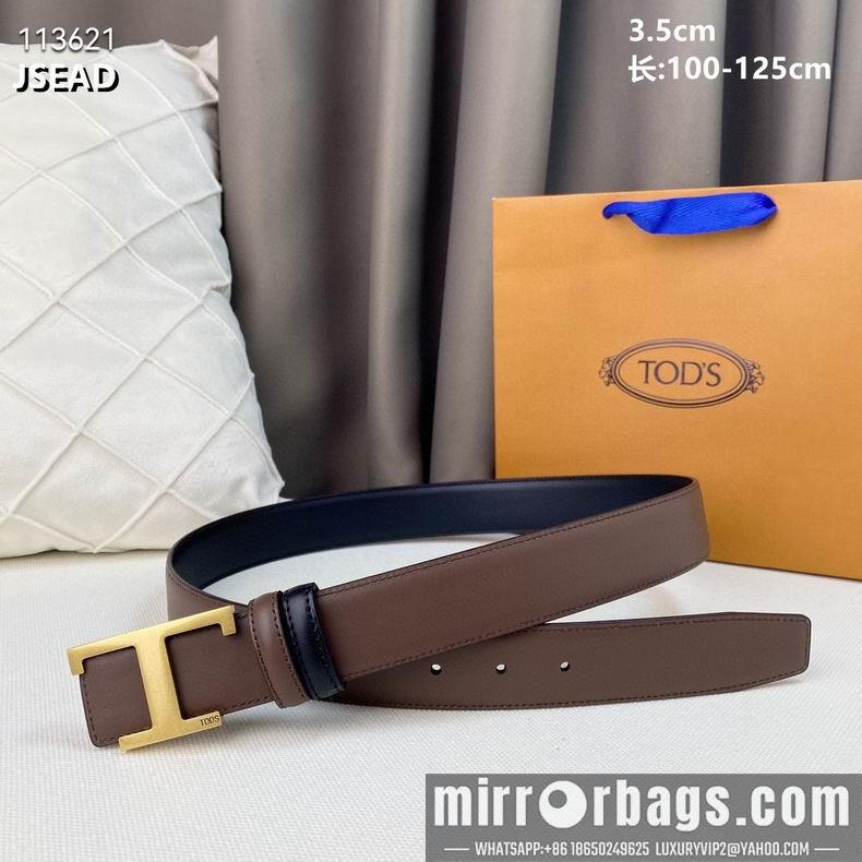 Tod's belt 35mmX100-125cm 8L082503