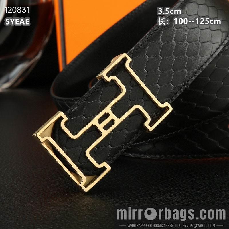 Hermes belt 35mmX100-125cm 8L072002