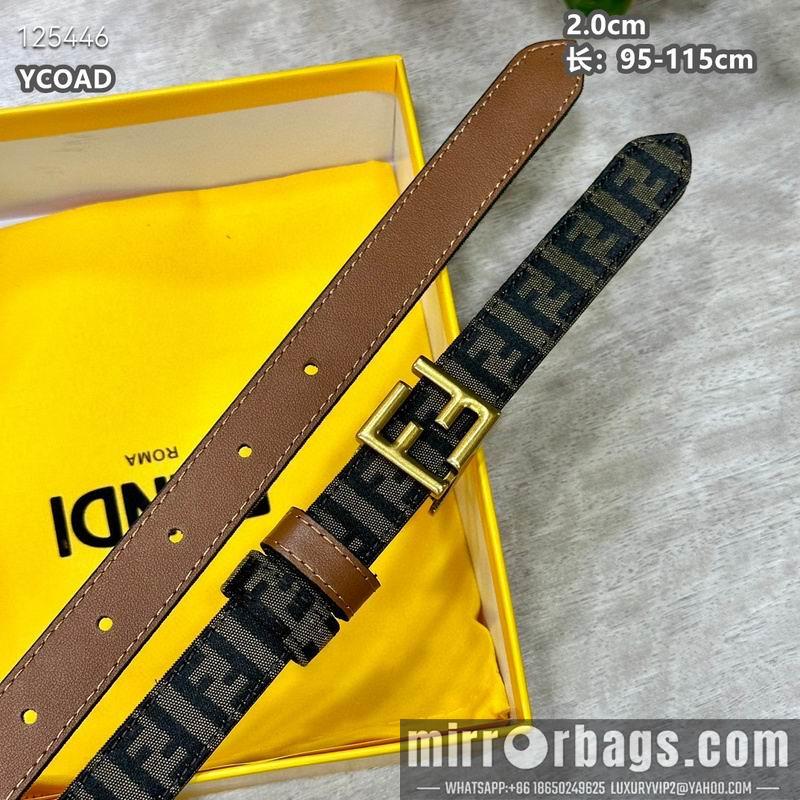 Fendi belt 20mmX95-115cm 8L13