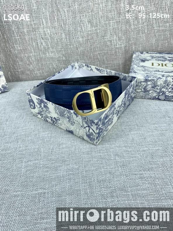 Dior Belt 35mm 95-125cm 8L08