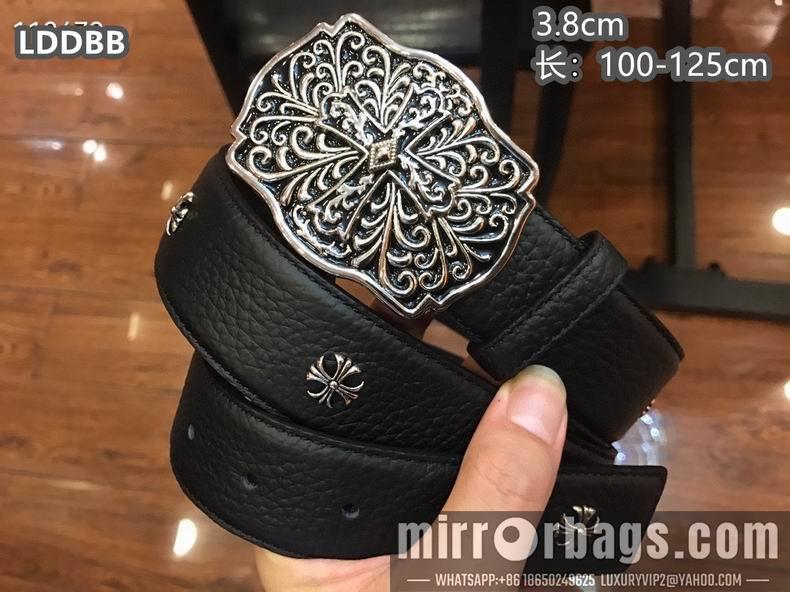 Chrome Hearts belt 38mmX100-125cm 8L15