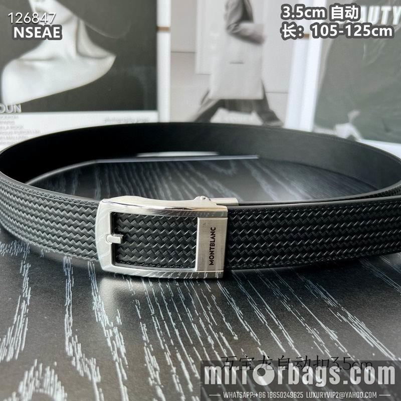 Montlanc belt 35mmX105-125cm 8L63